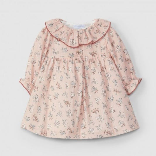 Robe en mousseline fleurie - Laranjinha
