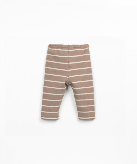 Leggings com botão de coco decorativo - Play Up