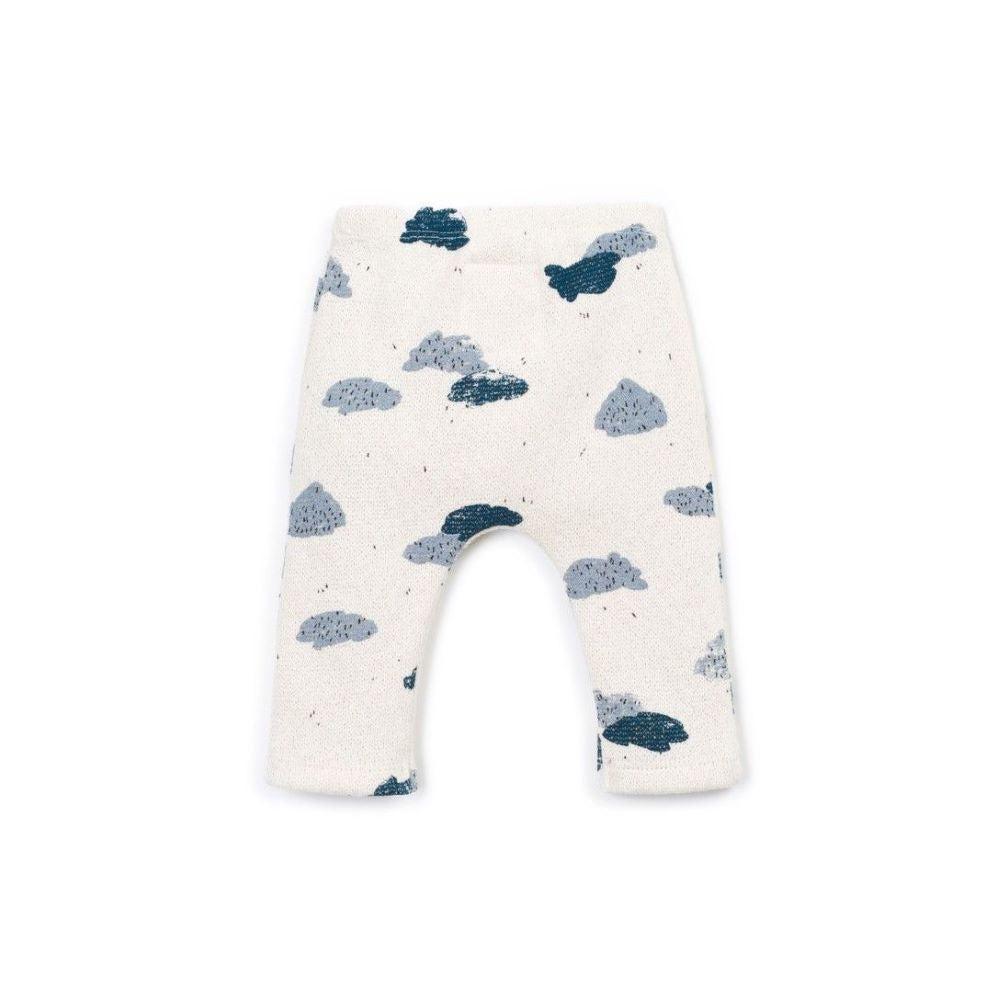 Conjunto de malha com estampado de nuvens - Play Up
