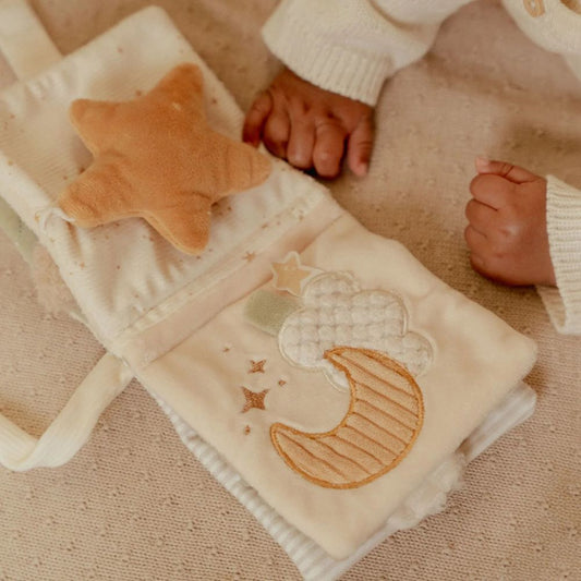 Livro Pequeno de Actividades Fofinho Newborn Naturals - Little Dutch