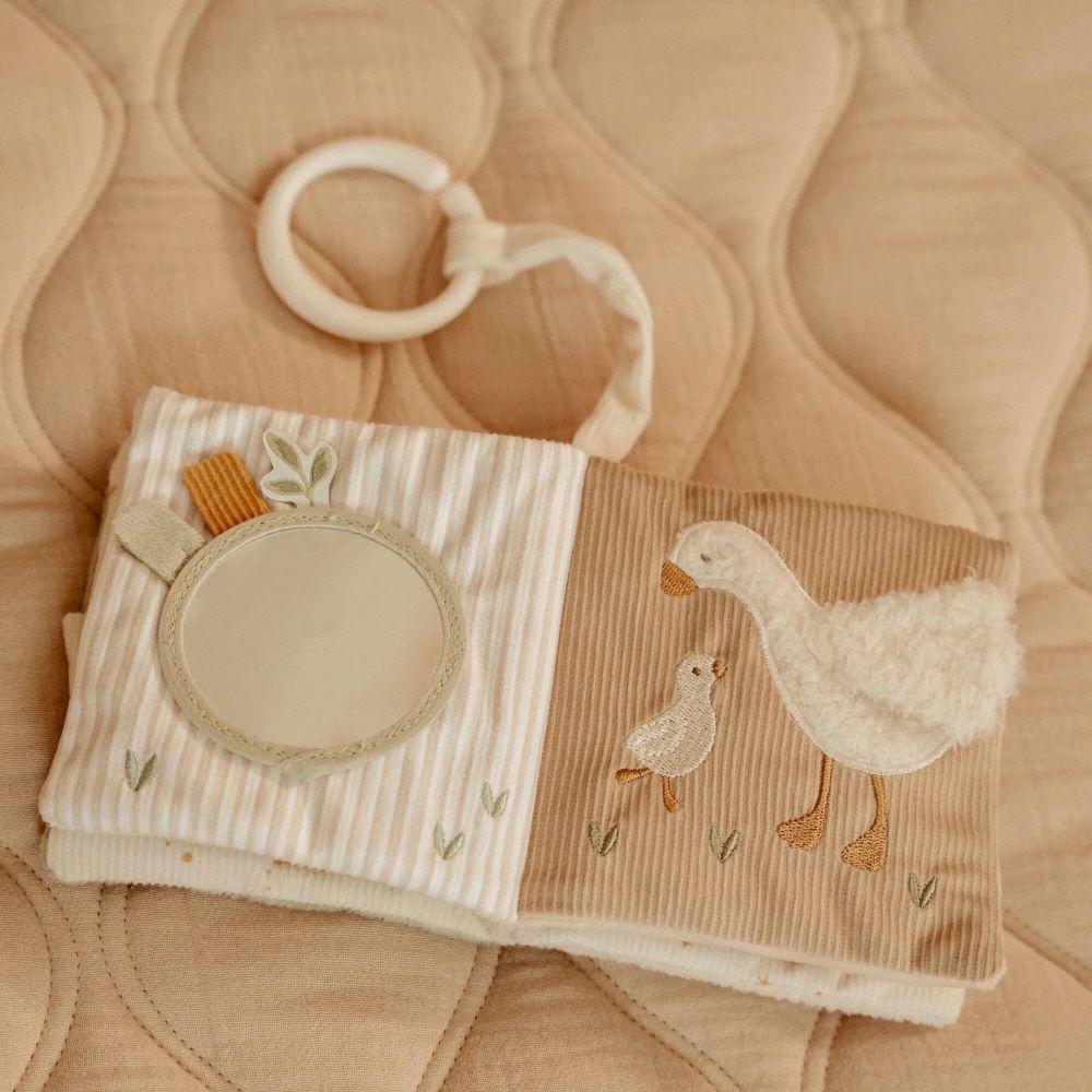 Livro Pequeno de Actividades Fofinho Newborn Naturals - Little Dutch