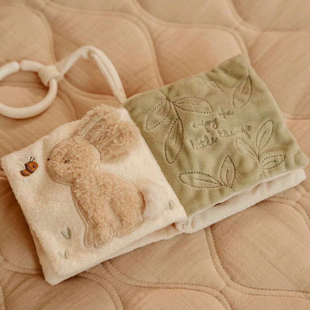 Livro Pequeno de Actividades Fofinho Newborn Naturals - Little Dutch