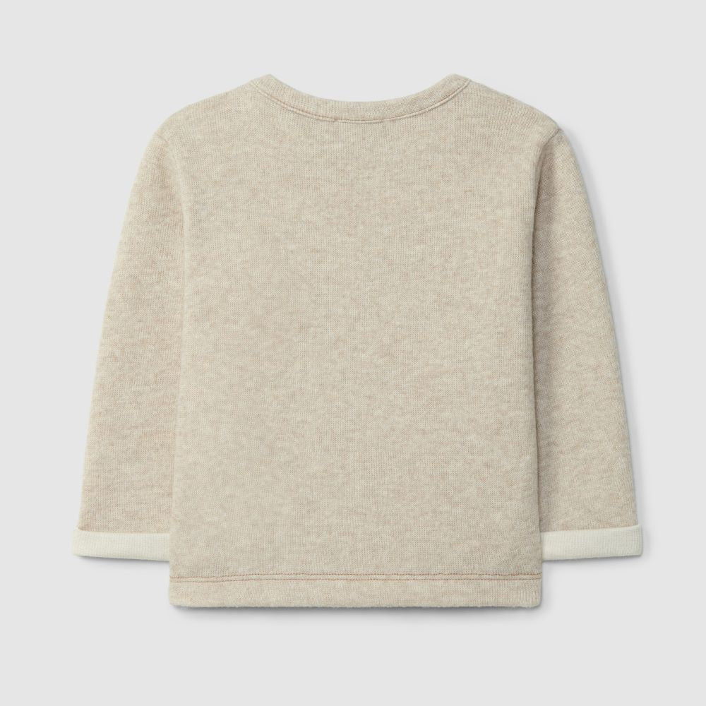 Longsleeve jipe em malha dupla - Laranjinha