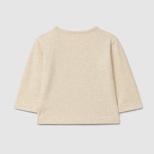 Longsleeve raposa a beber chocolate quen - Laranjinha
