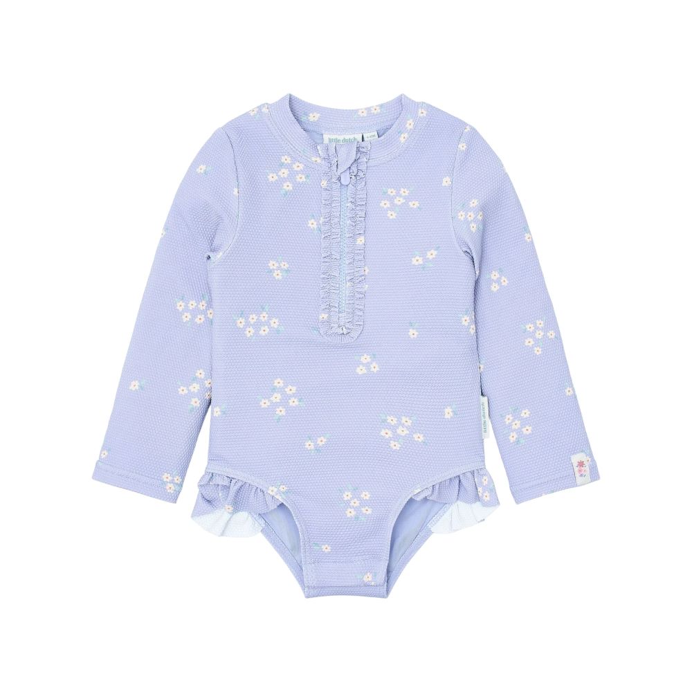 Fato de Banho Manga Comprida Dreamy Lavender UPF 40 - Little Dutch
