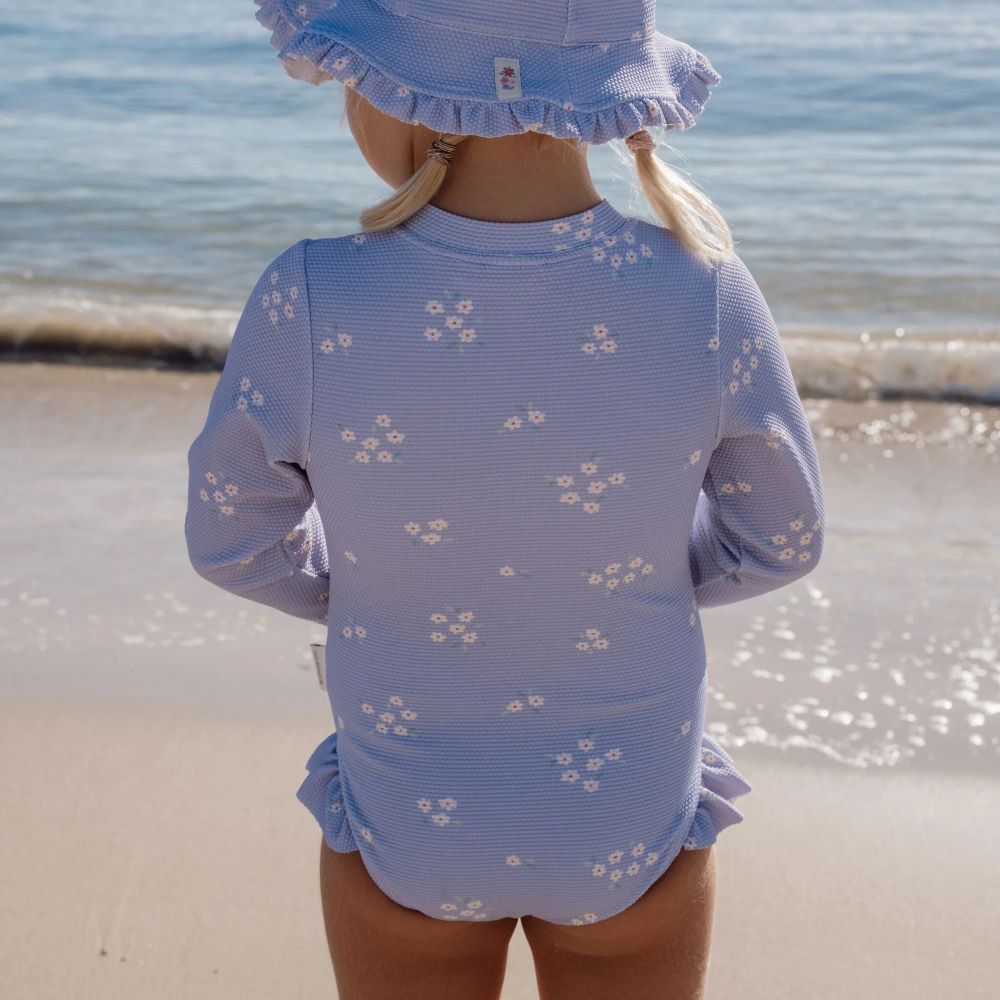 Fato de Banho Manga Comprida Dreamy Lavender UPF 40 - Little Dutch