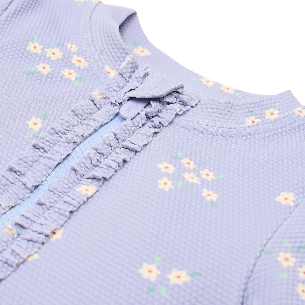 Fato de Banho Manga Comprida Dreamy Lavender UPF 40 - Little Dutch