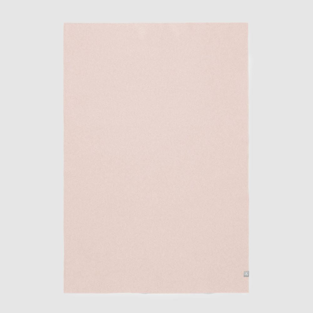 Manta em malha polar de algodão orgânico rosa - Snug