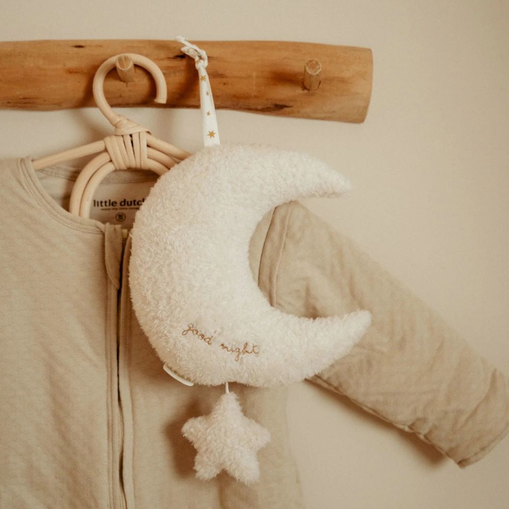 Musical Lua Branca Newborn Naturals - Little Dutch