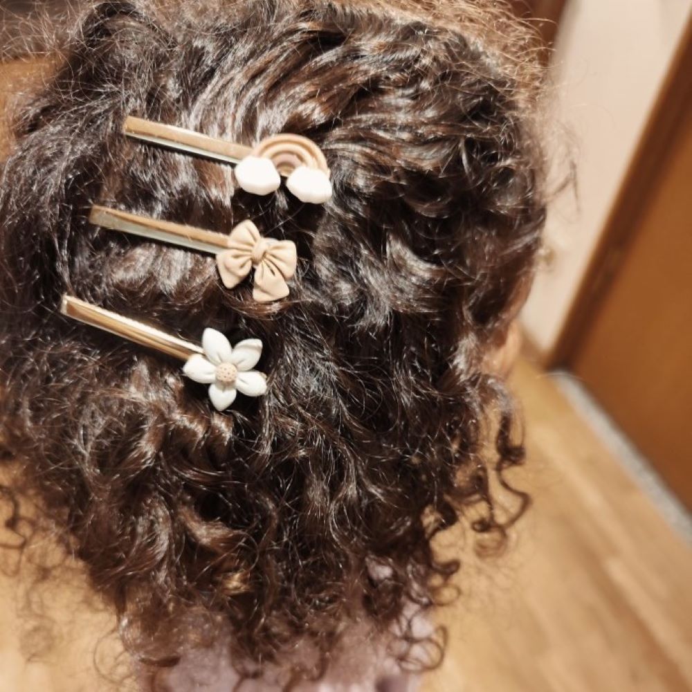 Lot de 3 pinces à cheveux - Mme Ertha