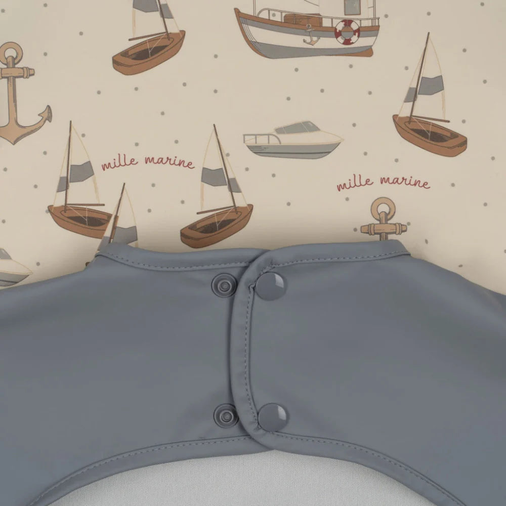 Lot de 2 bavoirs à manches longues Sail Away - Konges Slojd