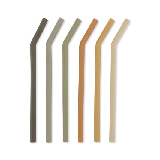 Pack Palhinhas em Silicone - Konges Slojd