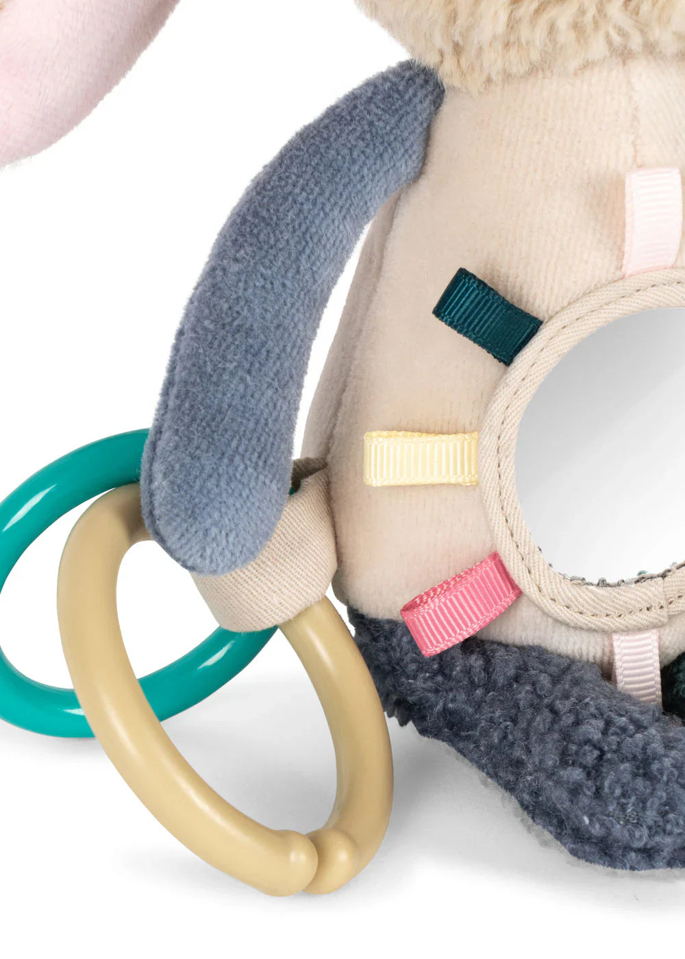 Peluche Bunny de Actividades sensoriais de bebé - Fanga Fontana - Konges slojd