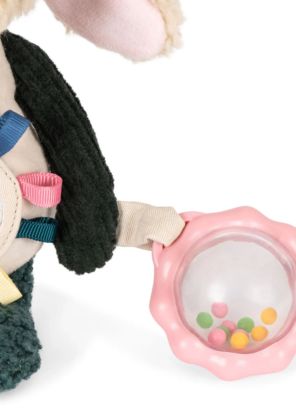 Peluche Bunny de Actividades sensoriais de bebé - Fanga Fontana - Konges slojd