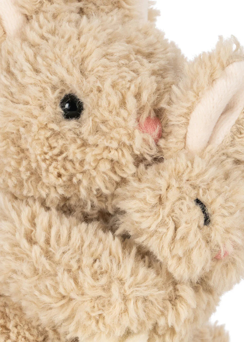 Doudou Mamã Coelhinha e bebé de peluche - FANGA FONTANA - Konjes Slojd