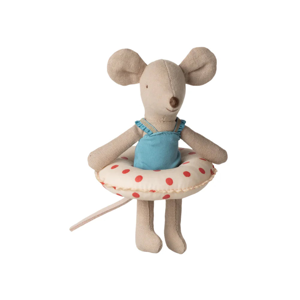 Ratinha de Praia com Boia Little Sister - Maileg