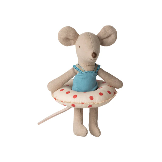 Ratinha de Praia com Boia Little Sister - Maileg
