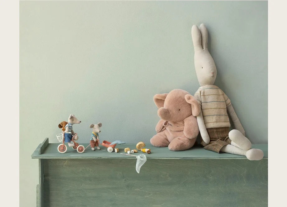 Elephant Plush Medium Vintage Rose - Maileg