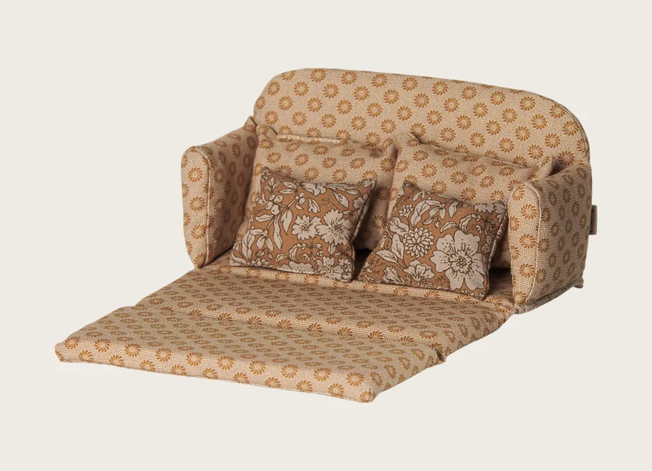 Sofa Bed, Mouse Large Ocher - Maileg