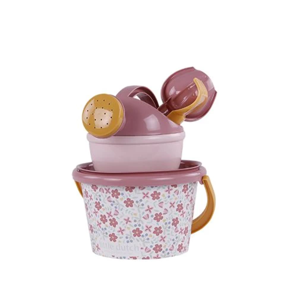 Set Brinquedos de Praia Pink Flower - Little Dutch