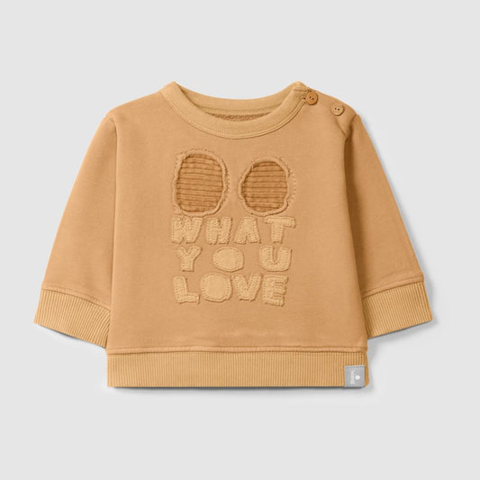 Sweatshirt em felpa "Do what you love" - Snug