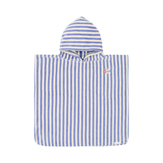 Poncho de Praia Dreamy Purple Stripe - Little Dutch