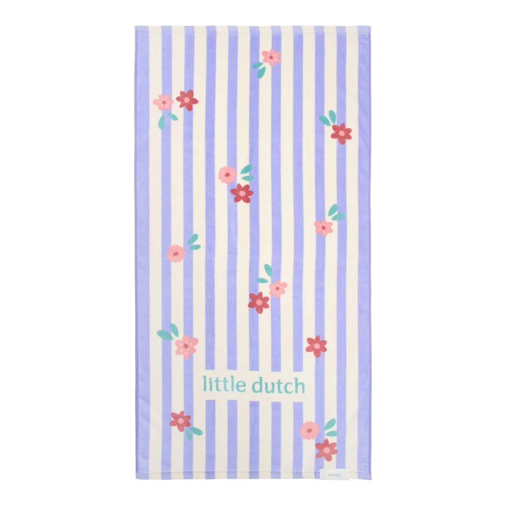 Toalha Dreamy Purple Stripe - Little Dutch