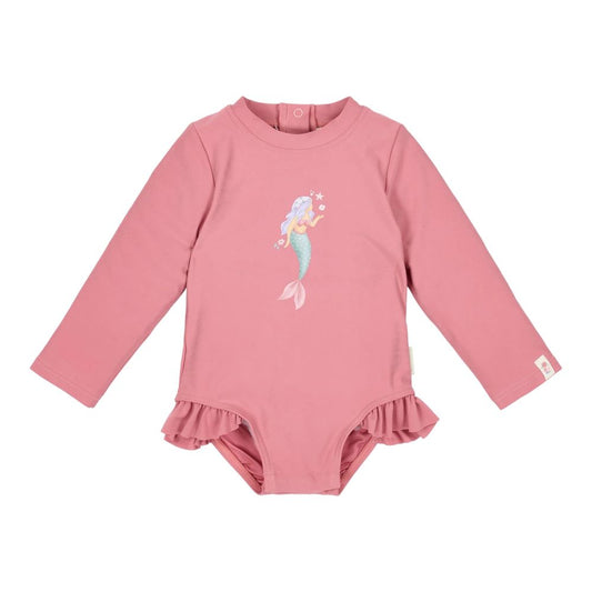 Fato de Banho de Manga Comprida Dreamy Pink UPF 40 - Little Dutch