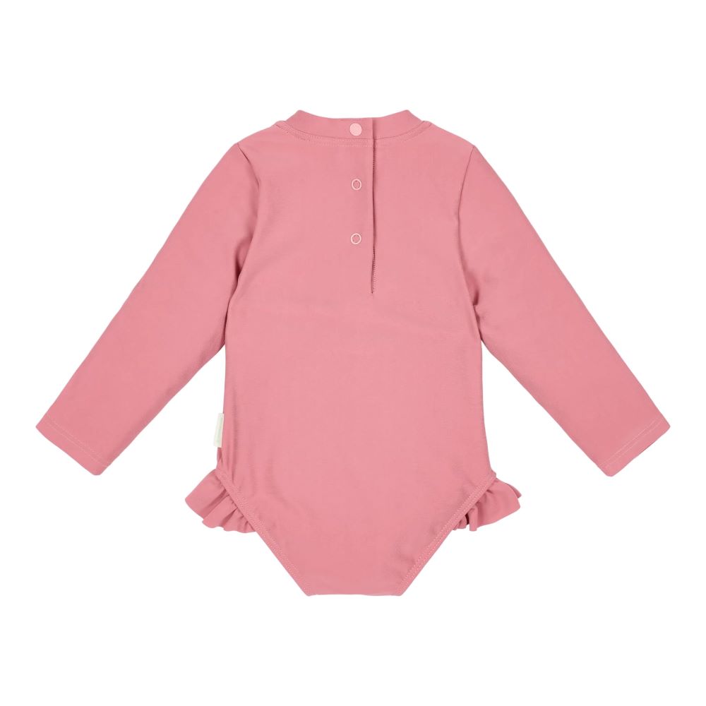 Fato de Banho de Manga Comprida Dreamy Pink UPF 40 - Little Dutch
