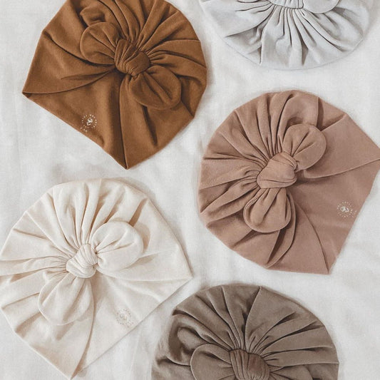 Turbans en coton Hibbie Knot - Mme Ertha