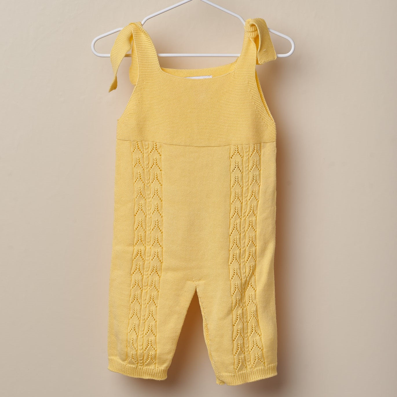 Salopette en tricot de coton SUMMER GLOW - Wedoble