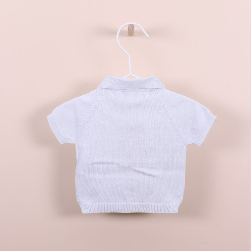 Polo en coton tricoté - Wedoble