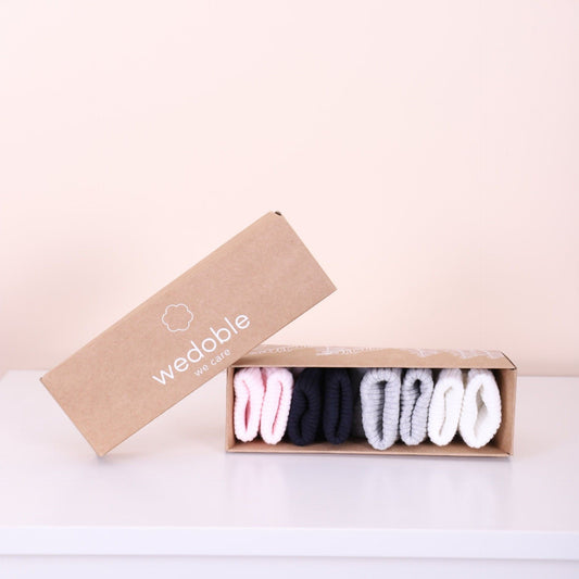 4 paires de chaussettes roses - Wedoble