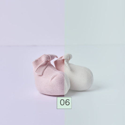 Carapins sabrina tricotados em algodão orgânico | ROMANTIC SPRING DAY - Wedoble