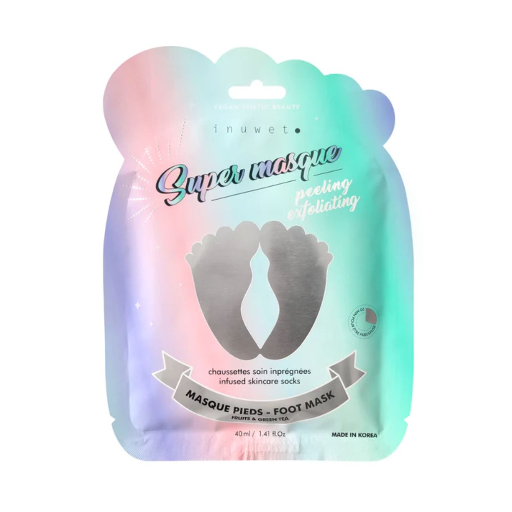 Masque exfoliant pour les pieds - Inuwet