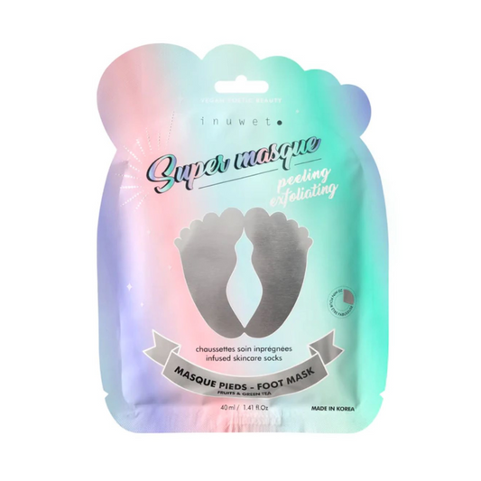 Máscara de Pés Esfoliante - Inuwet