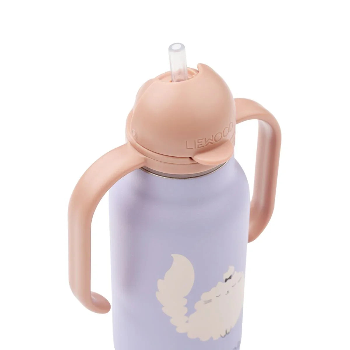 Kimmie Garrafa térmica 250 ml com pegas Cat - Liewood