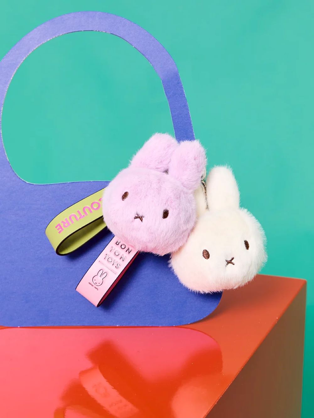 Porta-chaves Miffy ECO Fuzzy - Bon Ton Toys