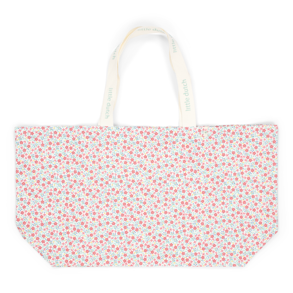 Mala de Praia Sunny Flowers - Little Dutch