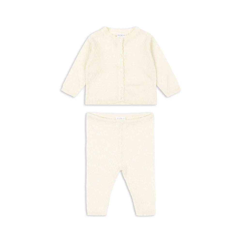 Conjunto Venti em algodão orgânico - Fanga Fontana - Konges Slojd