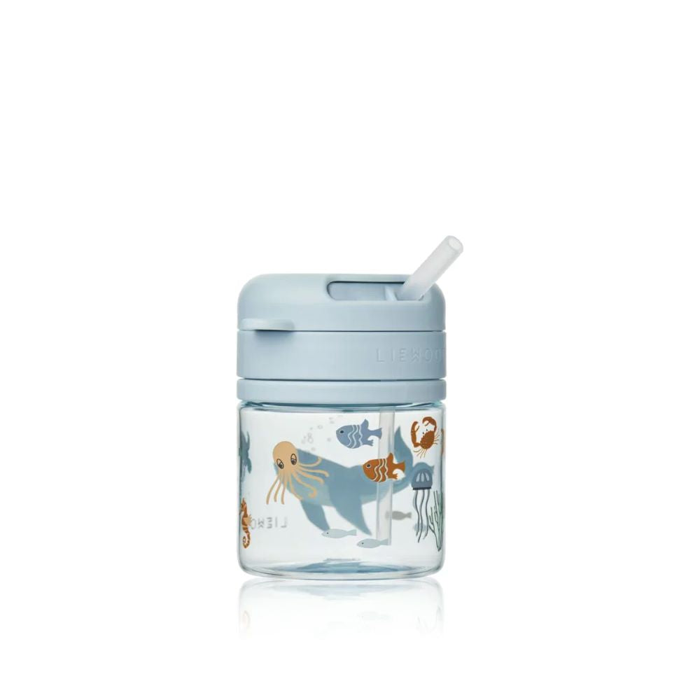 Copo de Tritan com Palhinha 280 ml Sea Creature - Liewood