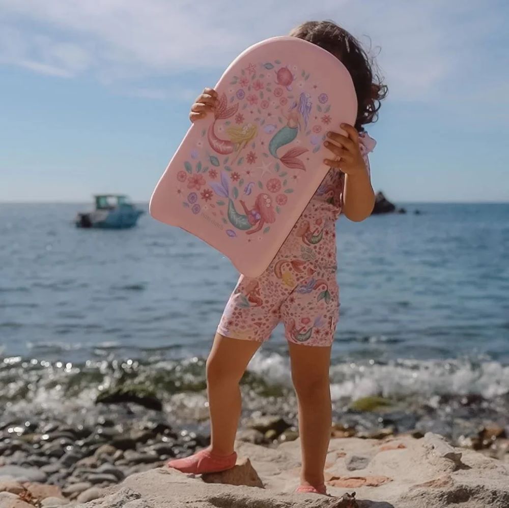 Prancha Kickboard Dreamy Mermaid Rosa - Little Dutch
