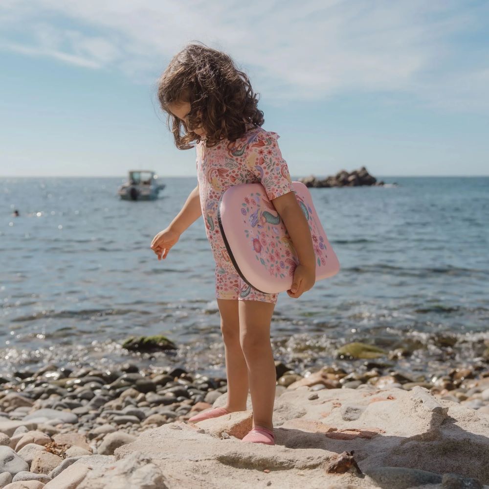 Prancha Kickboard Dreamy Mermaid Rosa - Little Dutch