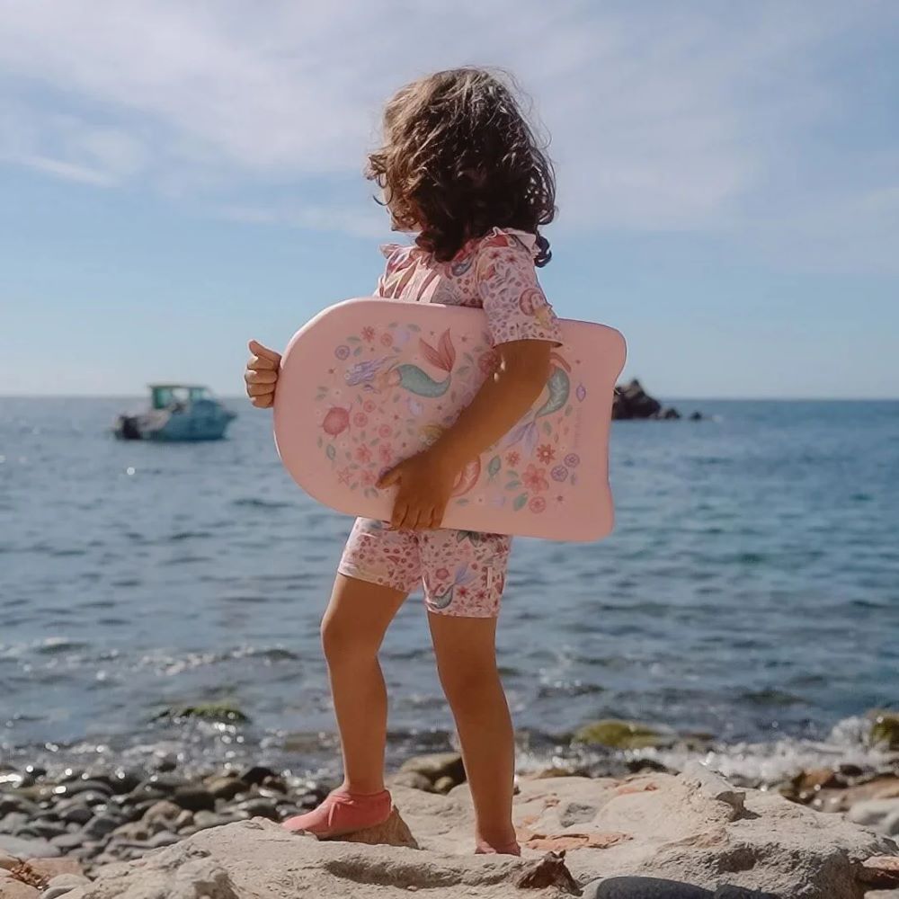Prancha Kickboard Dreamy Mermaid Rosa - Little Dutch