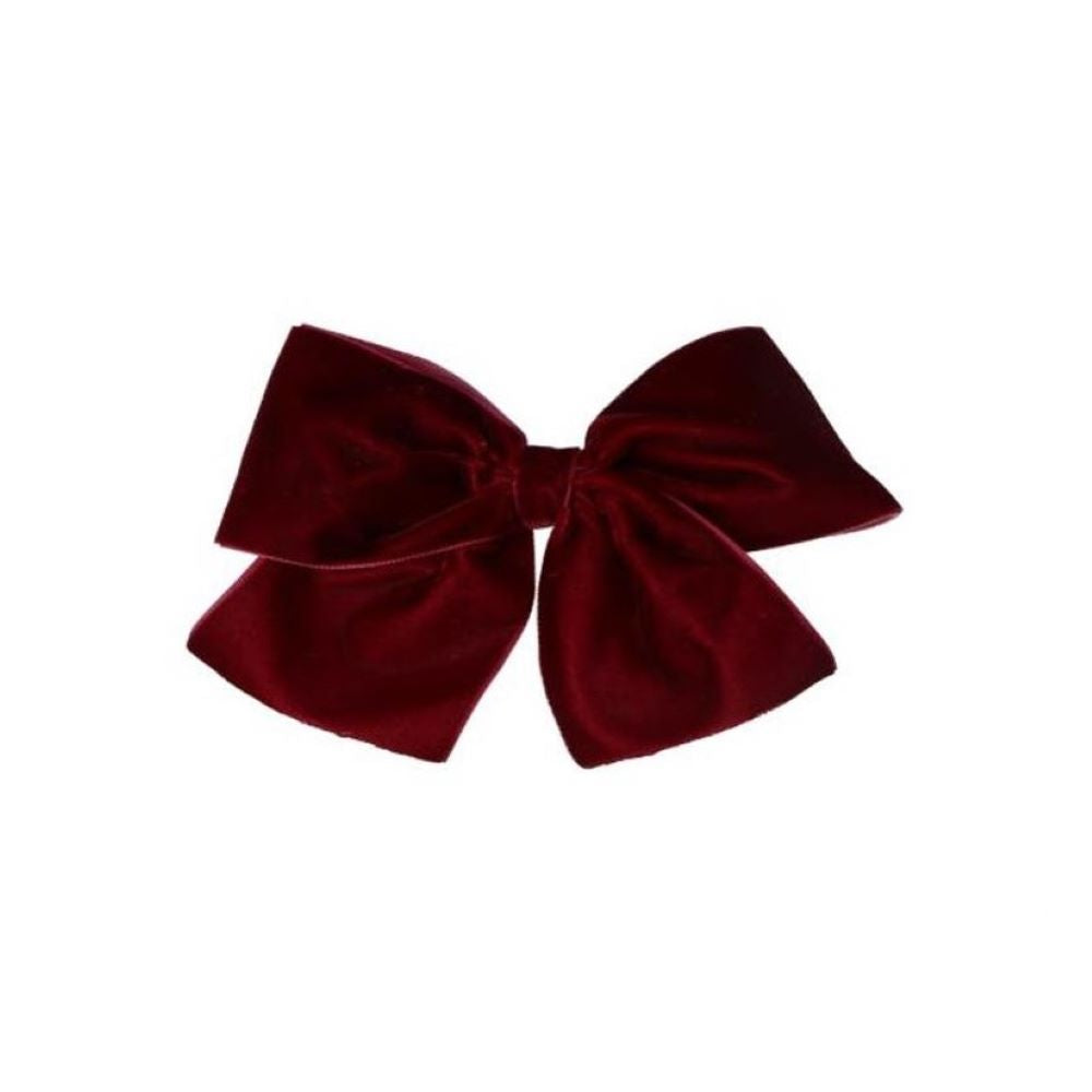 Laço de veludo com mola tipo crocodilo - Inca