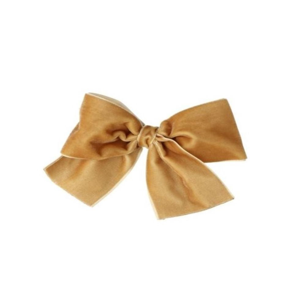 Laço de veludo com mola tipo crocodilo - Inca