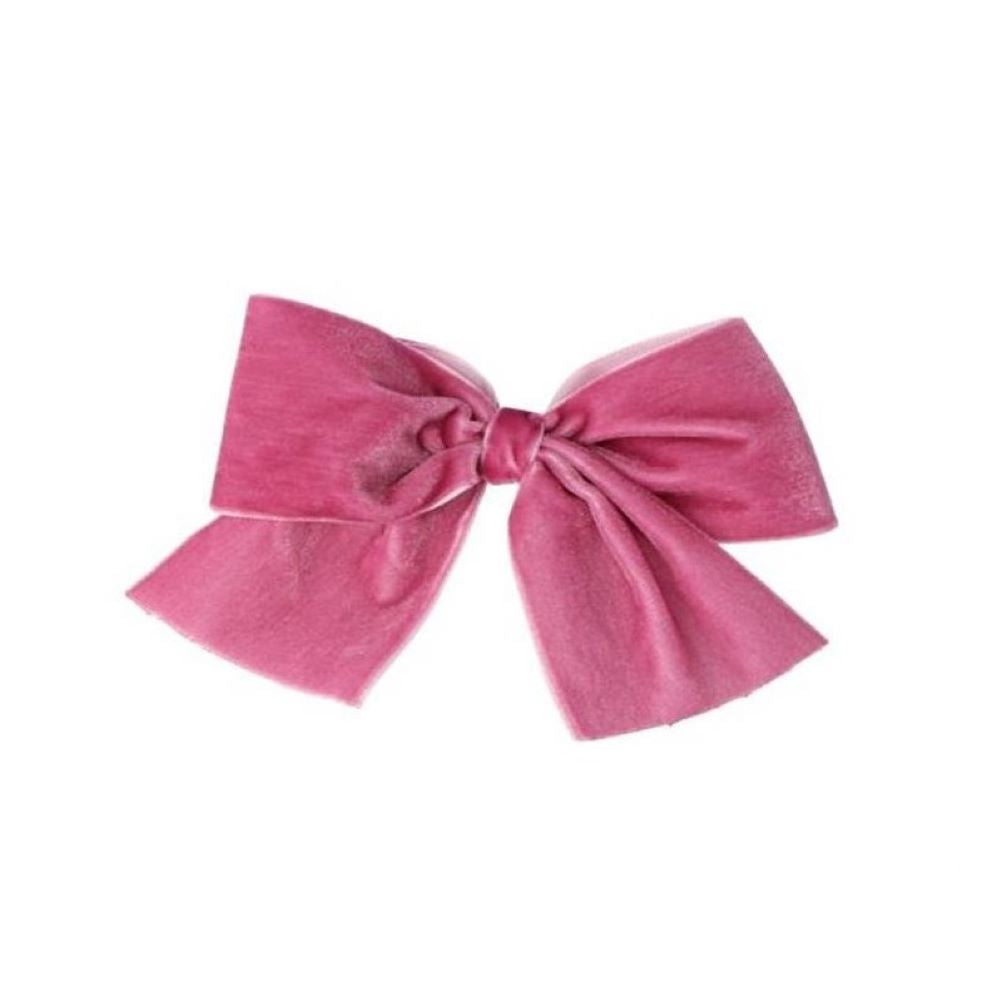 Laço de veludo com mola tipo crocodilo - Inca