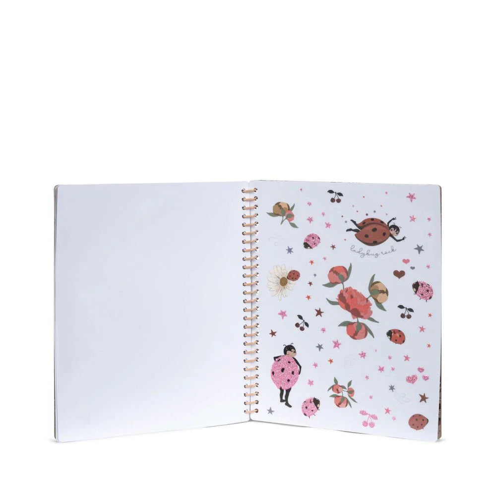 Livro de Autoculantes Blush - Konges Slojd