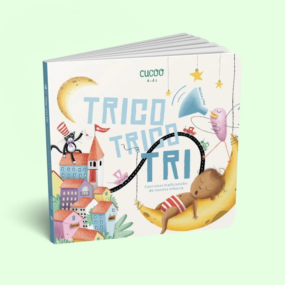 Livro Musical "Trico Trico Tri" (Canções tradicionais em espanhol) - Cucoo