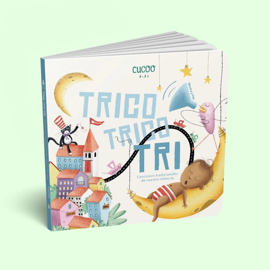 Livro Musical "Trico Trico Tri" (Canções tradicionais em espanhol) - Cucoo